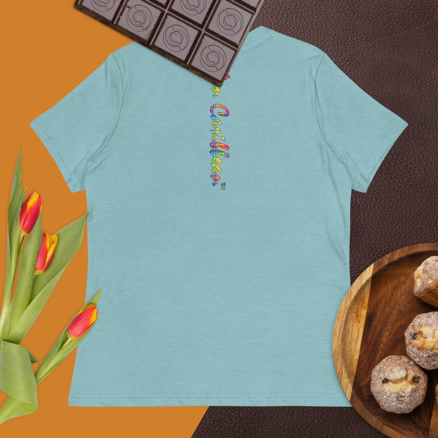 Freedom in Madras Worded Women's Relaxed T-Shirt