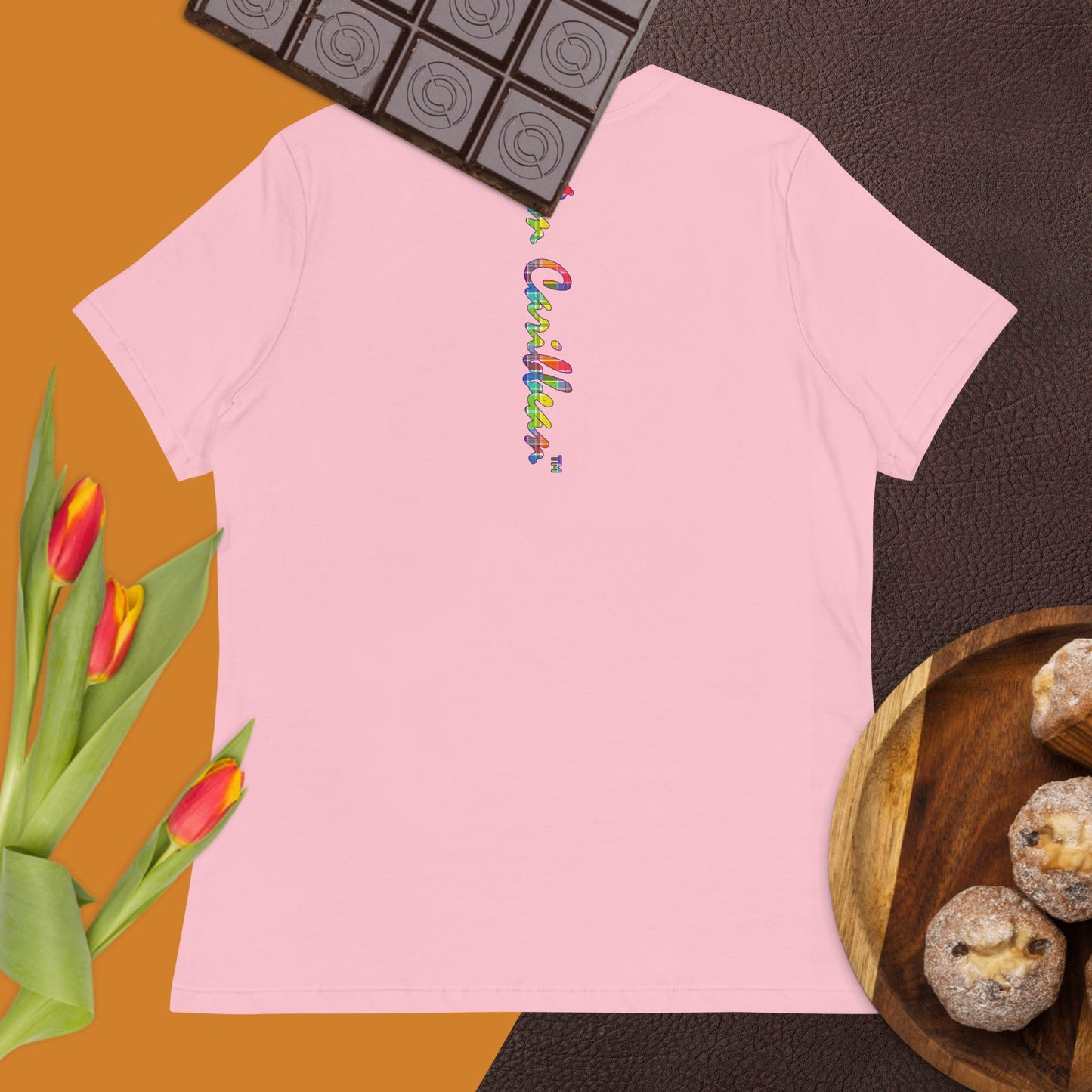 Freedom in Madras Worded Women's Relaxed T-Shirt