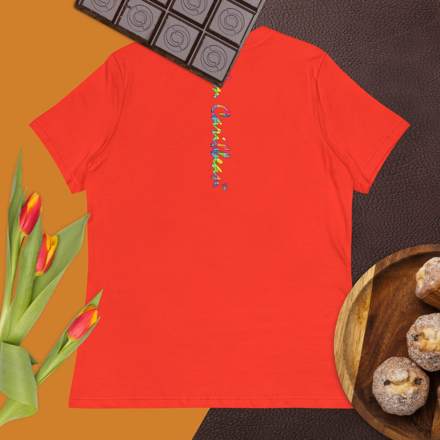 Freedom in Madras Worded Women's Relaxed T-Shirt