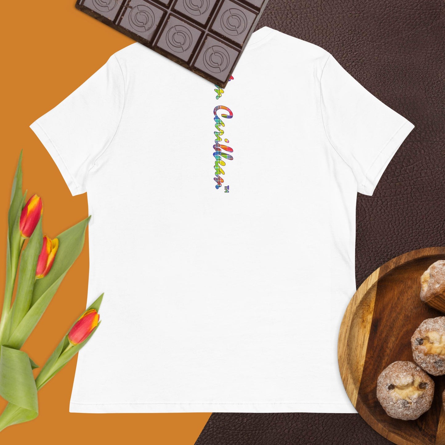 Freedom in Madras Worded Women's Relaxed T-Shirt