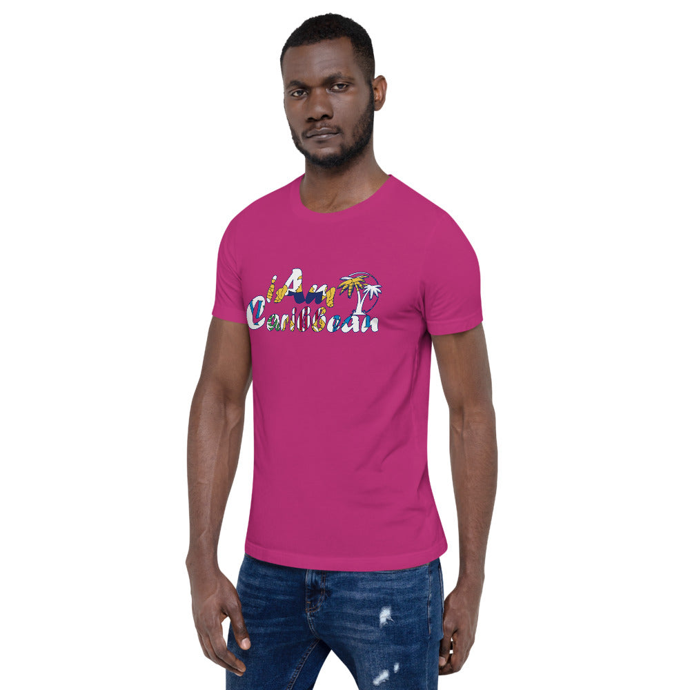 iAm Caribbean Graphic Short-Sleeve Unisex T-Shirt - US Virgin Islands