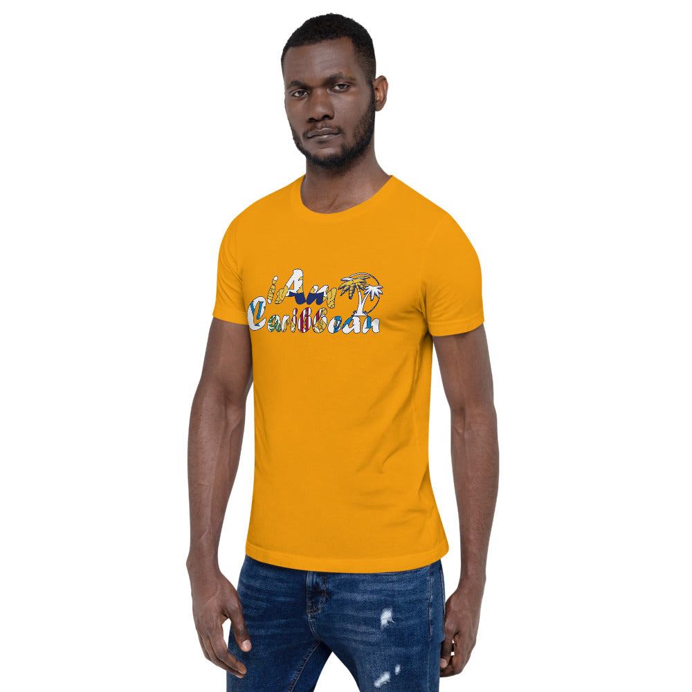 iAm Caribbean Graphic Short-Sleeve Unisex T-Shirt - US Virgin Islands