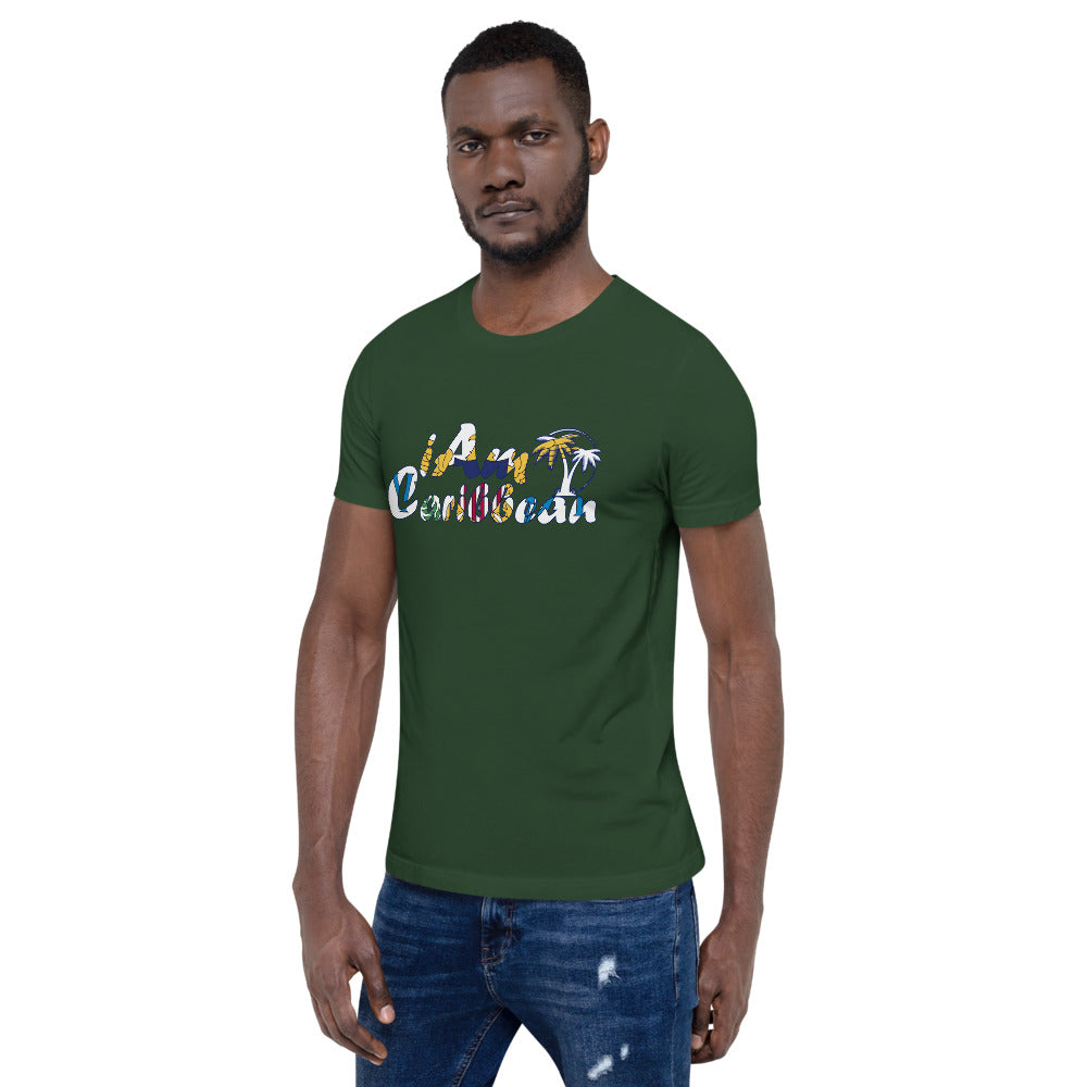 iAm Caribbean Graphic Short-Sleeve Unisex T-Shirt - US Virgin Islands