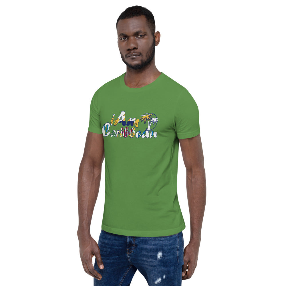 iAm Caribbean Graphic Short-Sleeve Unisex T-Shirt - US Virgin Islands