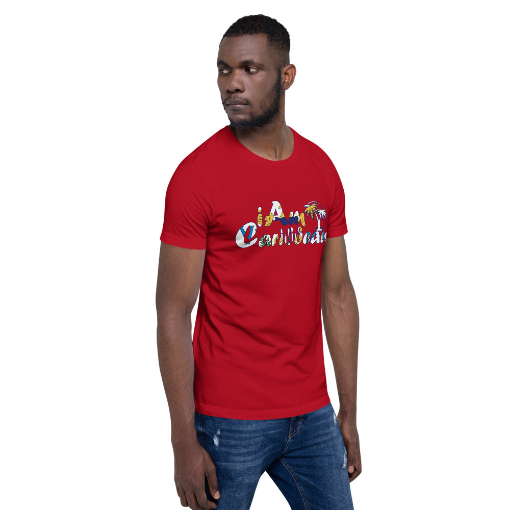 iAm Caribbean Graphic Short-Sleeve Unisex T-Shirt - US Virgin Islands