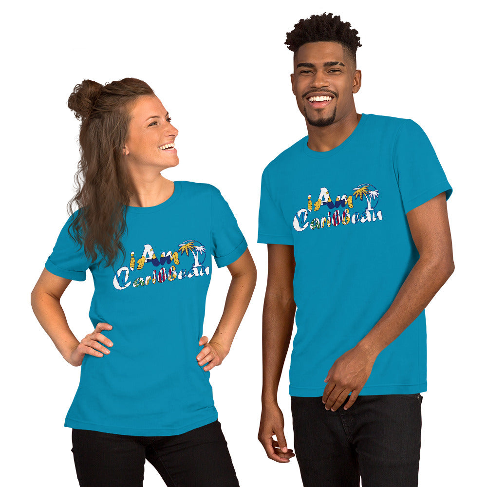 iAm Caribbean Graphic Short-Sleeve Unisex T-Shirt - US Virgin Islands