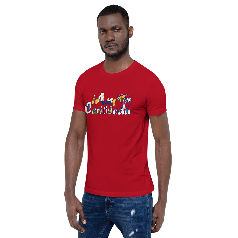iAm Caribbean Graphic Short-Sleeve Unisex T-Shirt - US Virgin Islands