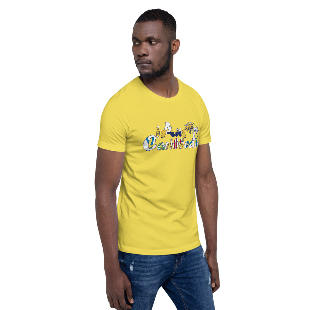 iAm Caribbean Graphic Short-Sleeve Unisex T-Shirt - US Virgin Islands
