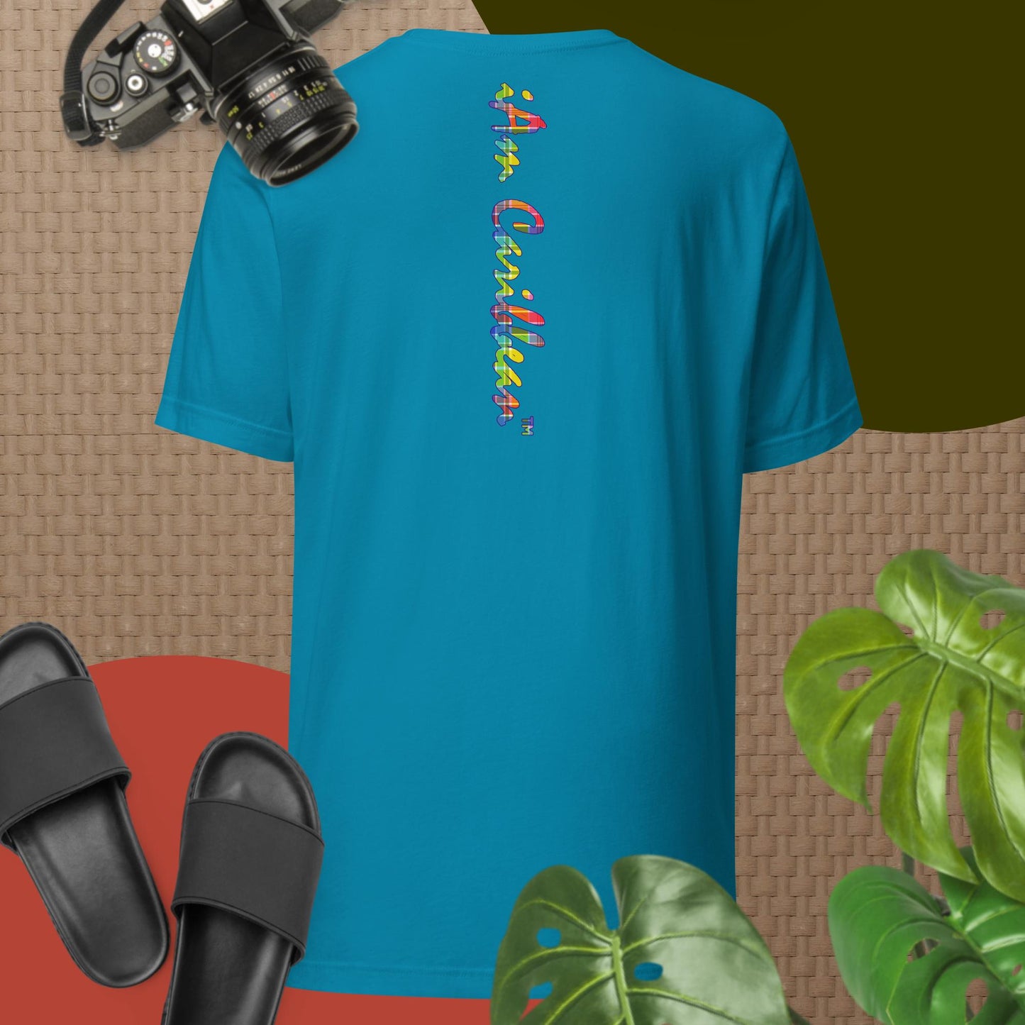 Freedom in Madras Worded Unisex T-shirt