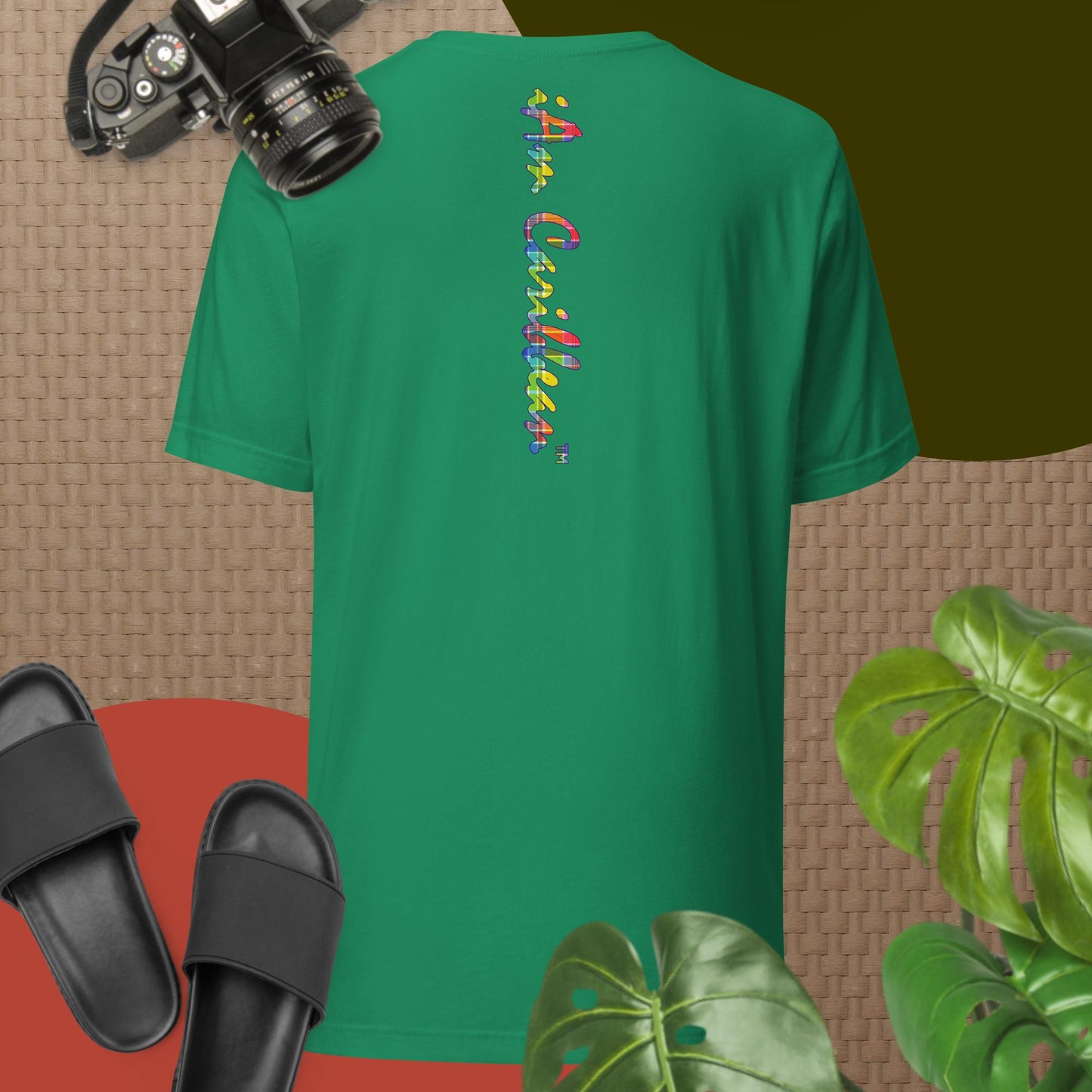 Freedom in Madras Worded Unisex T-shirt