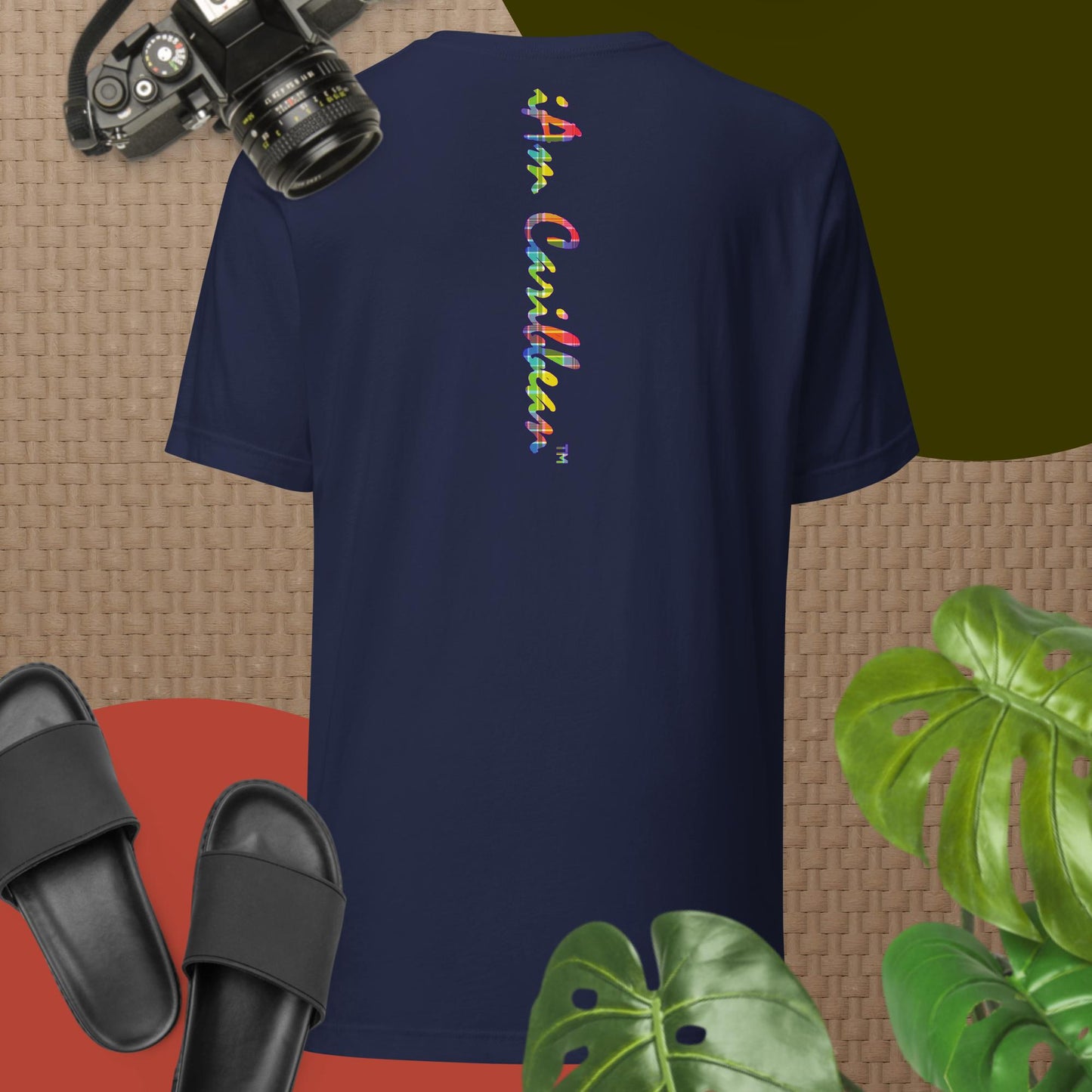 Freedom in Madras Worded Unisex T-shirt