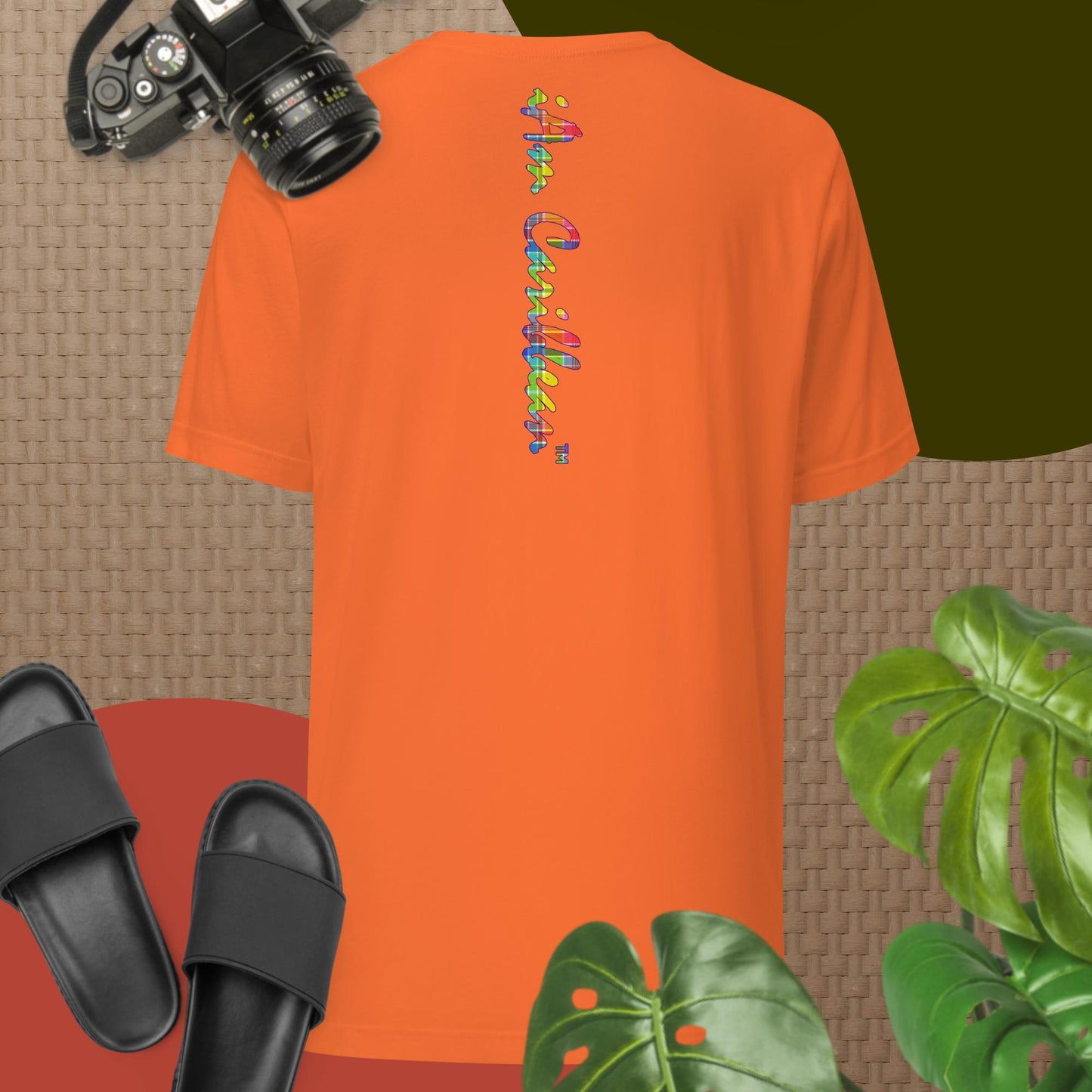 Freedom in Madras Worded Unisex T-shirt