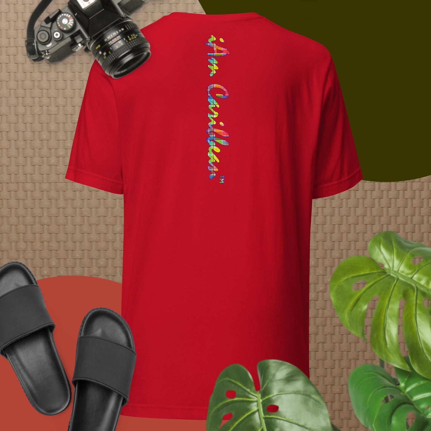 Freedom in Madras Worded Unisex T-shirt