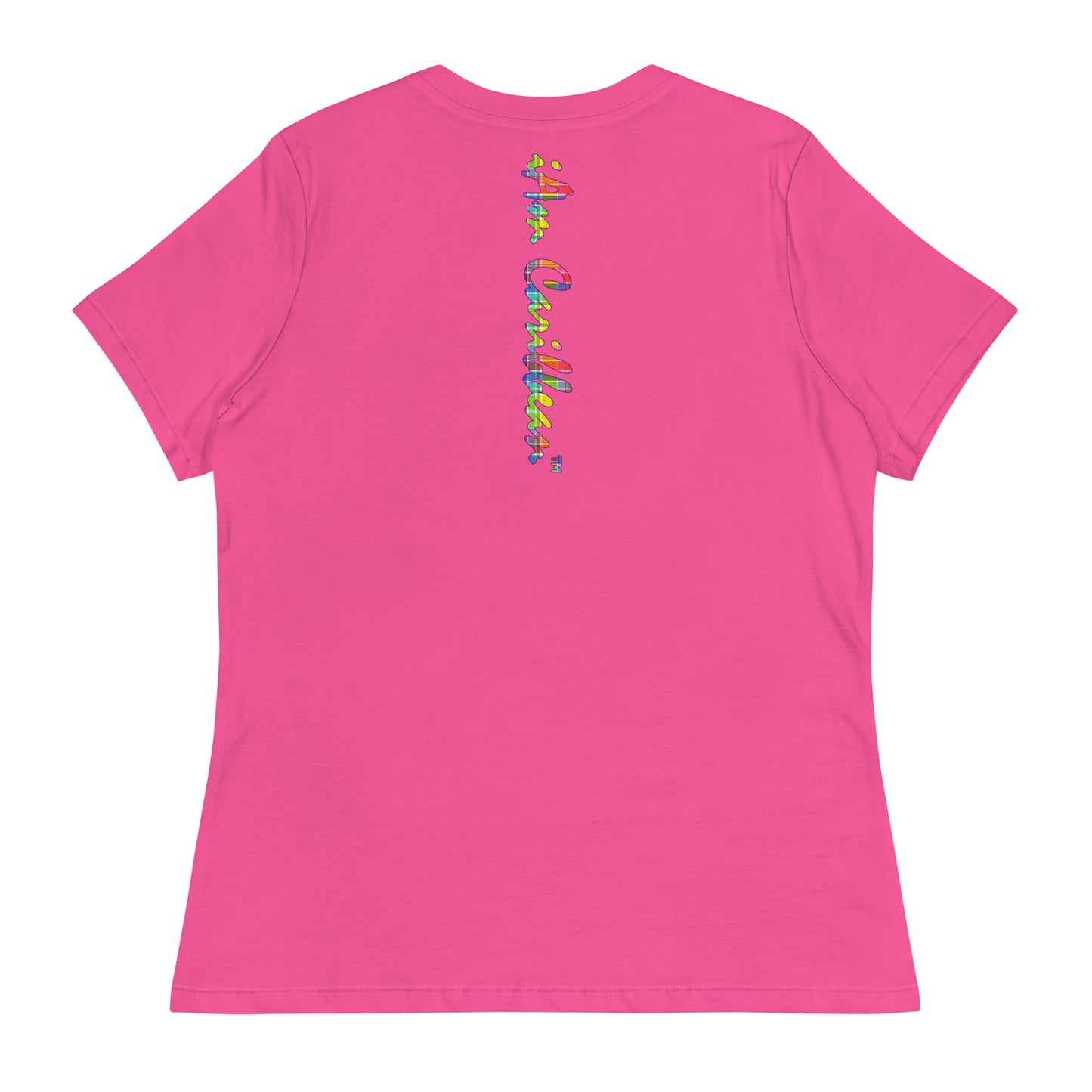 Freedom in Madras Worded Women's Relaxed T-Shirt