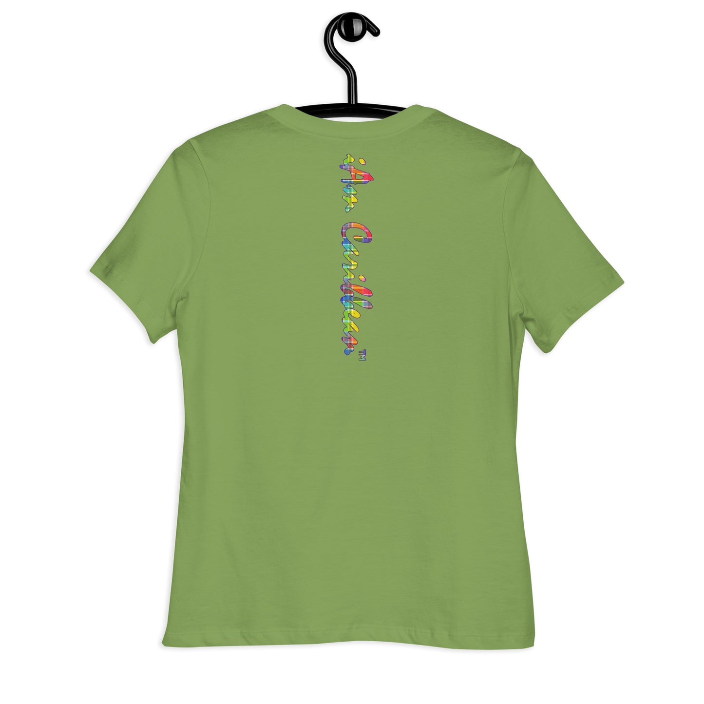 Freedom in Madras Worded Women's Relaxed T-Shirt