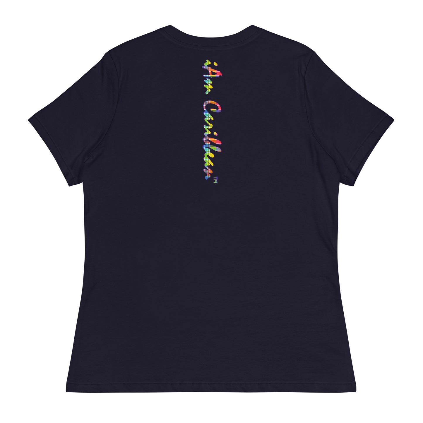 Freedom in Madras Worded Women's Relaxed T-Shirt
