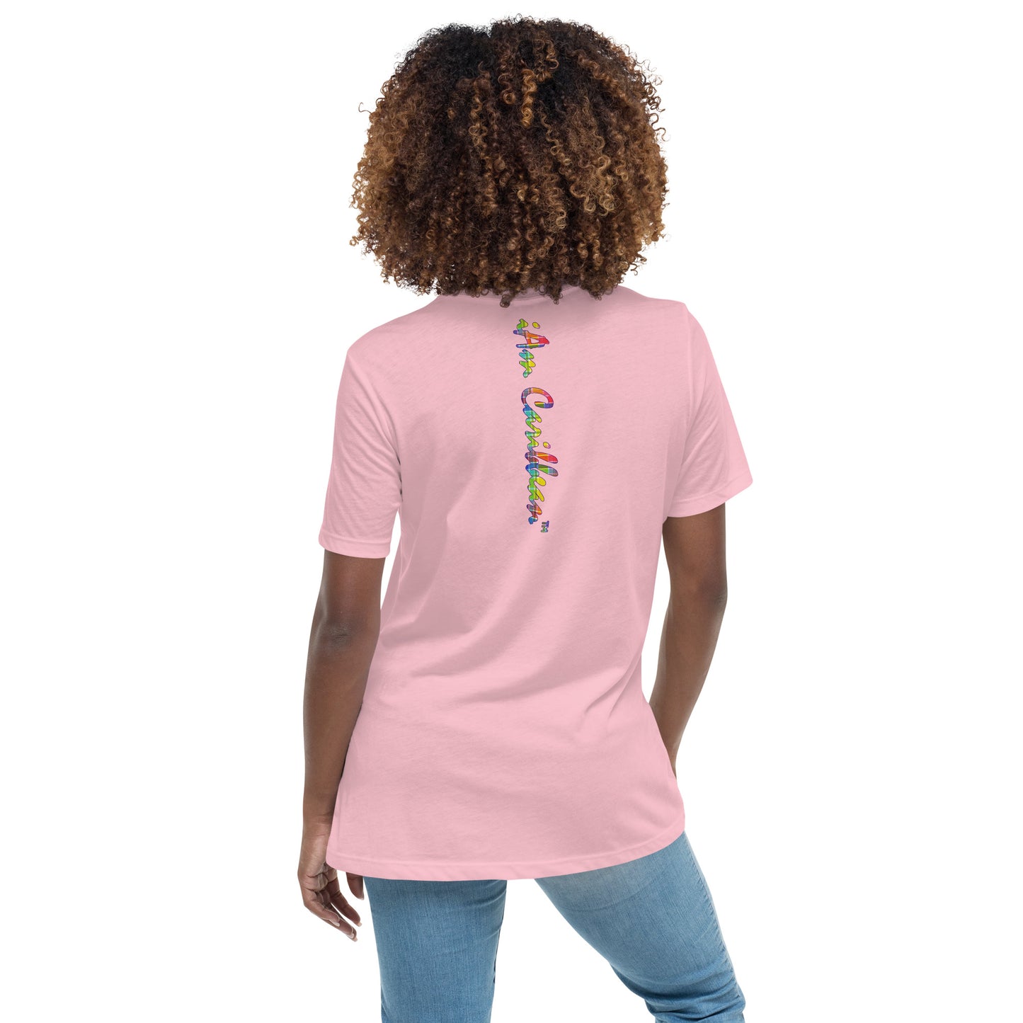 Freedom in Madras Worded Women's Relaxed T-Shirt