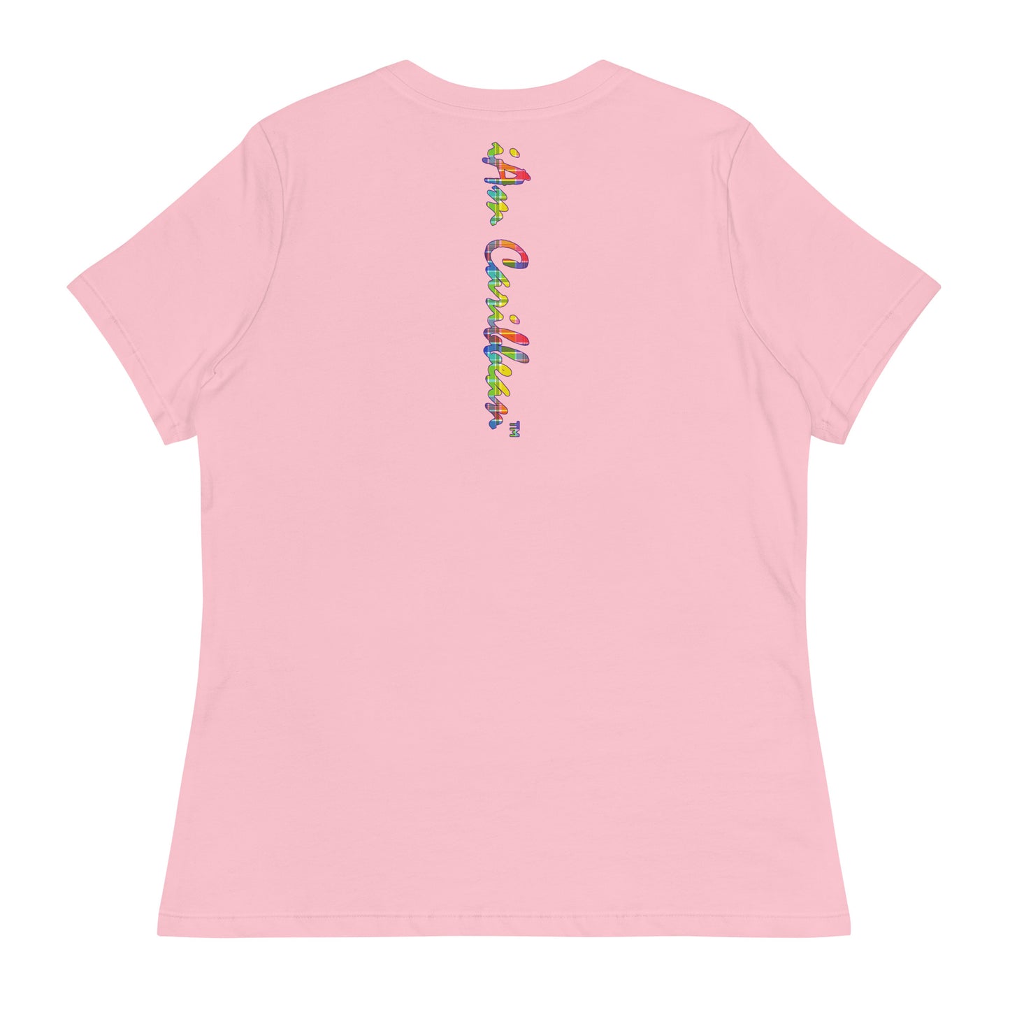 Freedom in Madras Worded Women's Relaxed T-Shirt