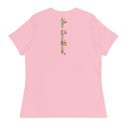 Freedom in Madras Worded Women's Relaxed T-Shirt