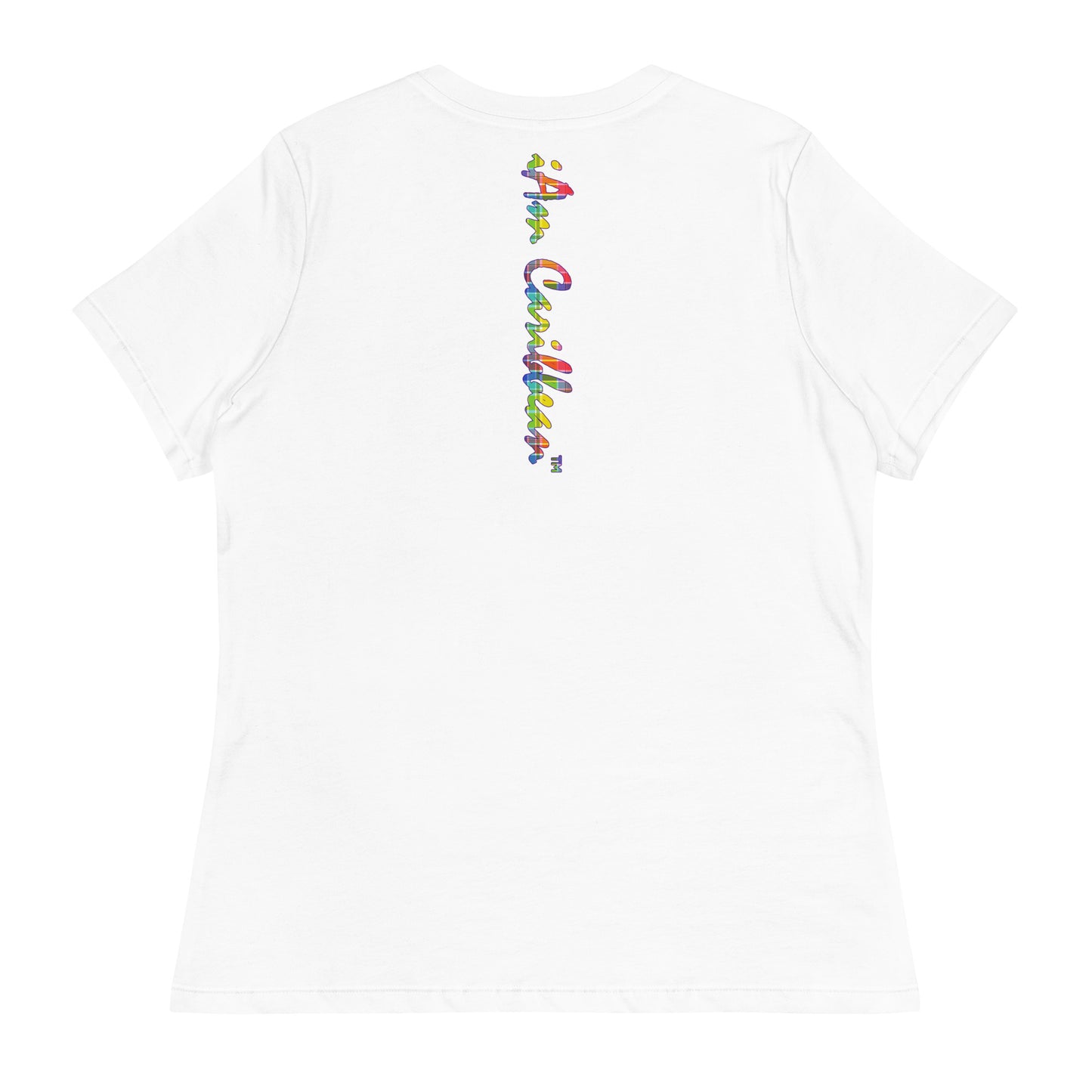 Freedom in Madras Worded Women's Relaxed T-Shirt