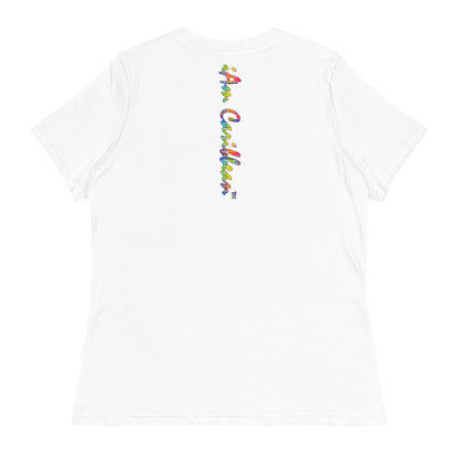 Freedom in Madras Worded Women's Relaxed T-Shirt