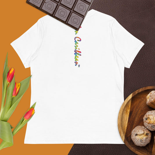 Freedom in Madras Worded Women's Relaxed T-Shirt