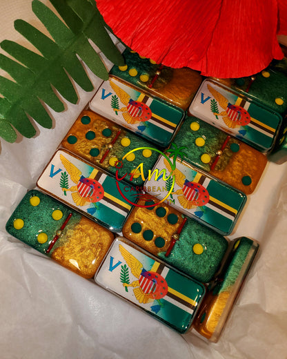 Jumbo Dominoes (2) - Rep Yo Caribbean Dual Flag