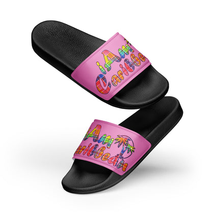 VI Madras Men’s slides - Pink