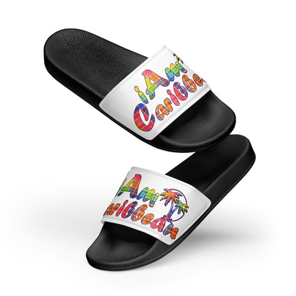 VI Madras Men’s slides - White