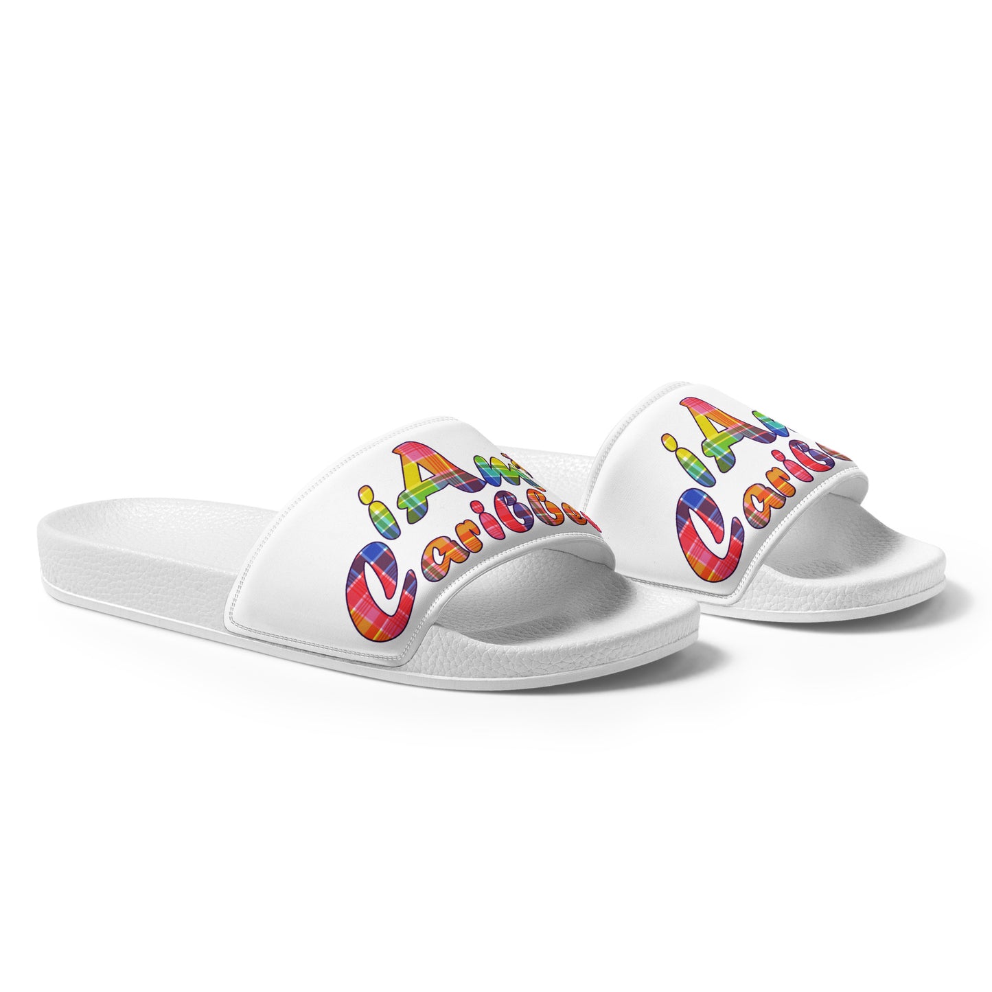 VI Madras Men’s slides - White
