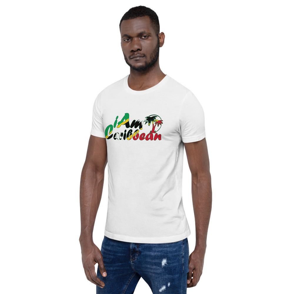 iAm Caribbean Graphic Short-Sleeve Unisex T-Shirt - St. Kitts & Nevis