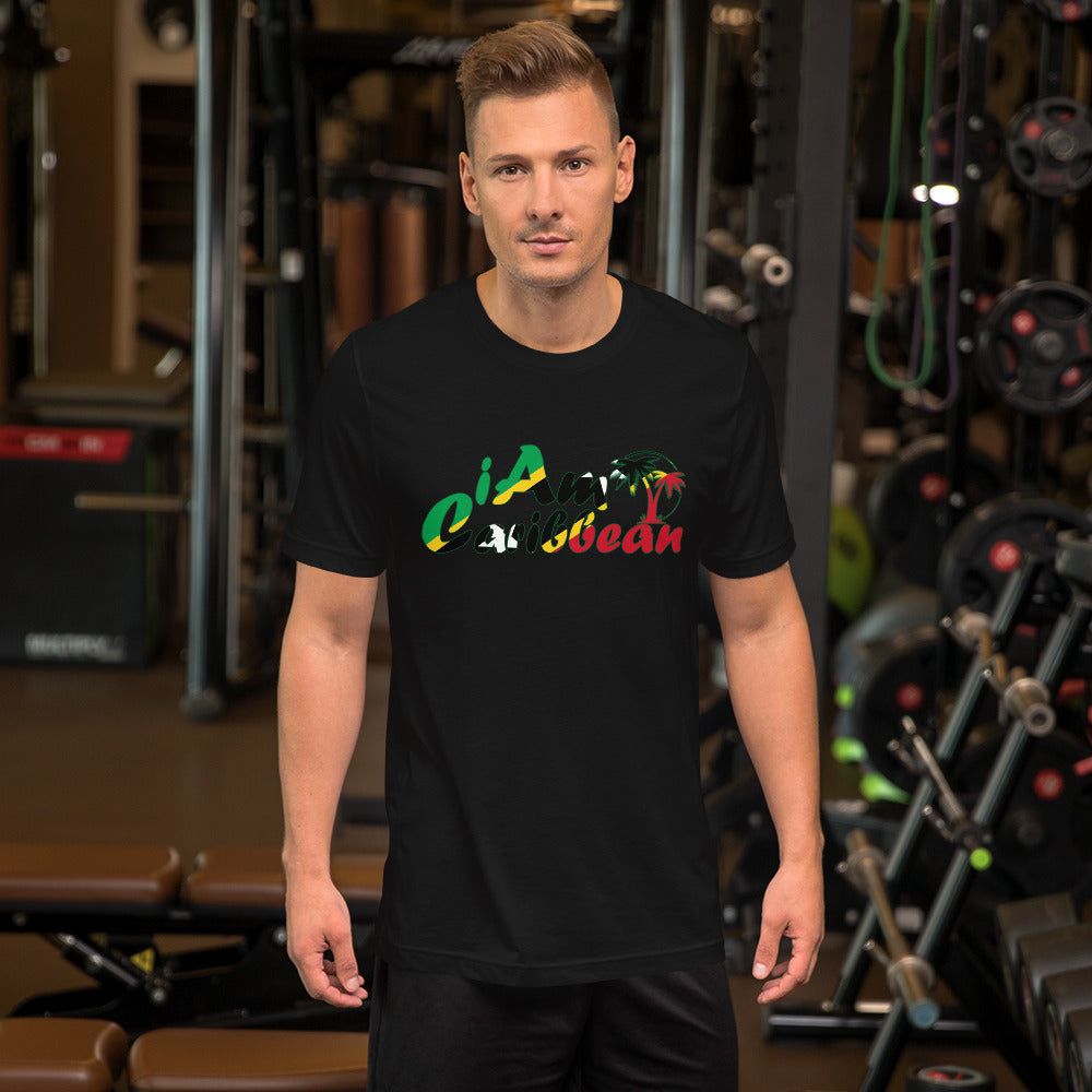 iAm Caribbean Graphic Short-Sleeve Unisex T-Shirt - St. Kitts & Nevis
