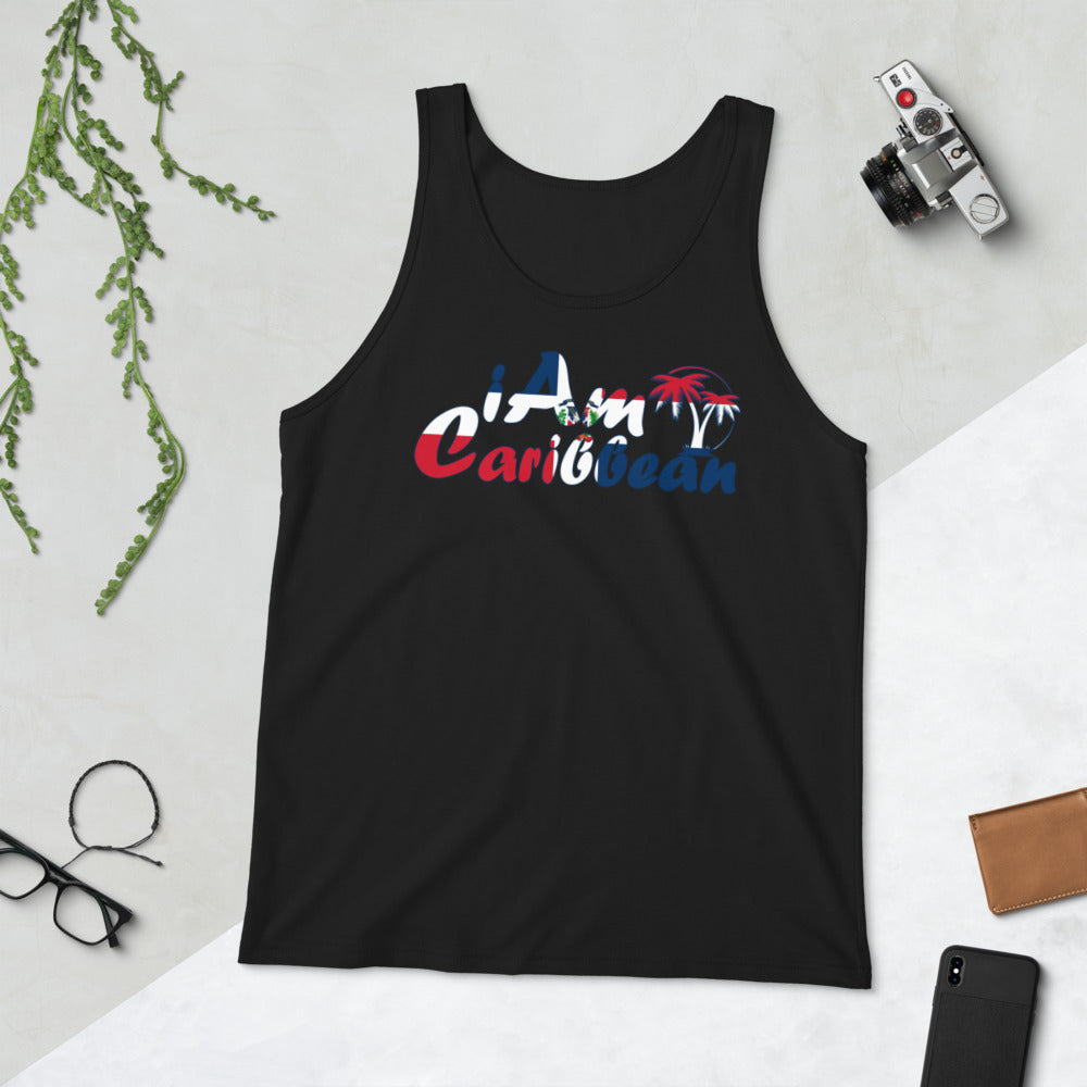 Signature Graphic Unisex Tank Top - Dominican Republic