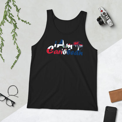Signature Graphic Unisex Tank Top - Dominican Republic