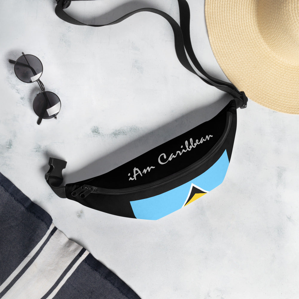 iAm Caribbean Fanny Pack - St. Lucia