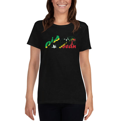 Signature Graphic Women's short sleeve t-shirt - St. Kitts & Nevis