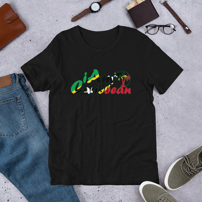 iAm Caribbean Graphic Short-Sleeve Unisex T-Shirt - St. Kitts & Nevis