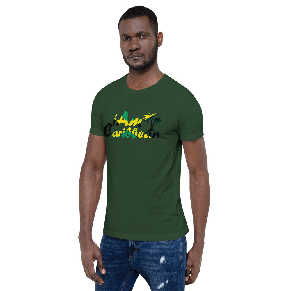 iAm Caribbean Graphic Short-Sleeve Unisex T-Shirt - Jamaica