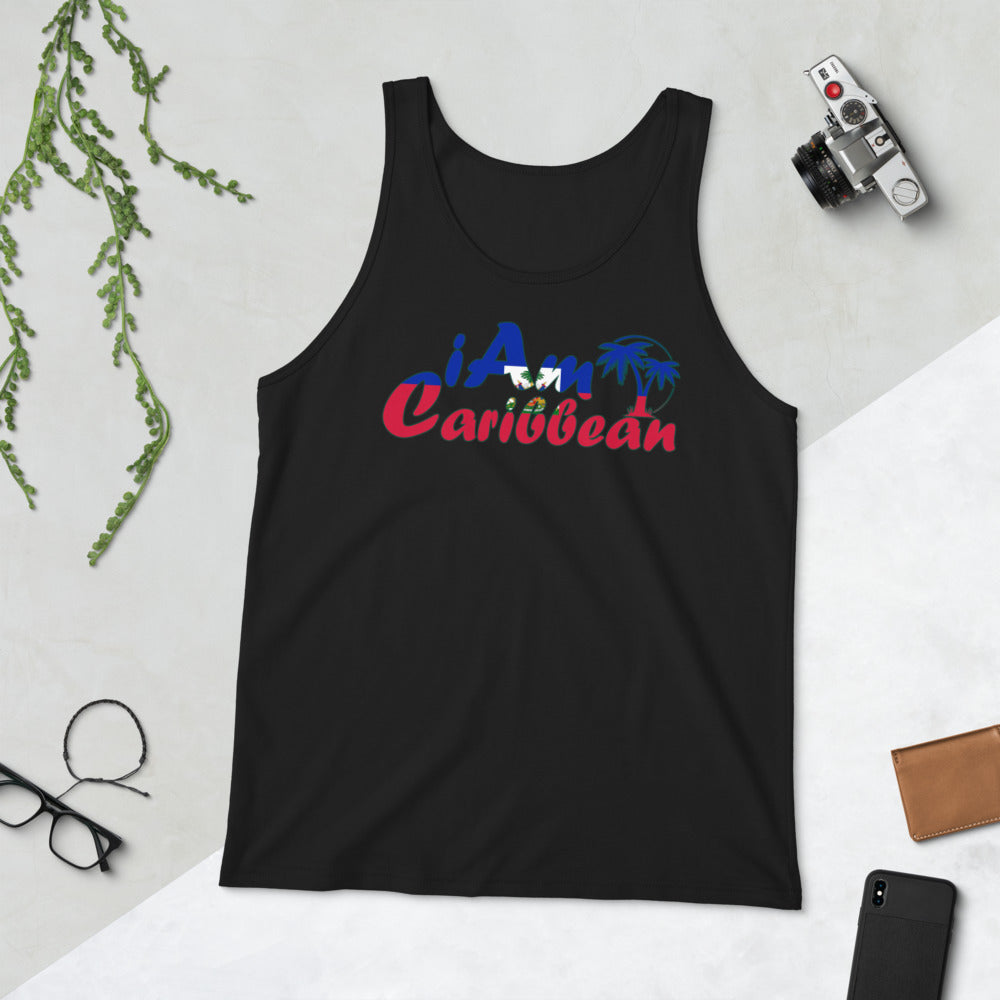 Signature Graphic Unisex Tank Top - Haiti