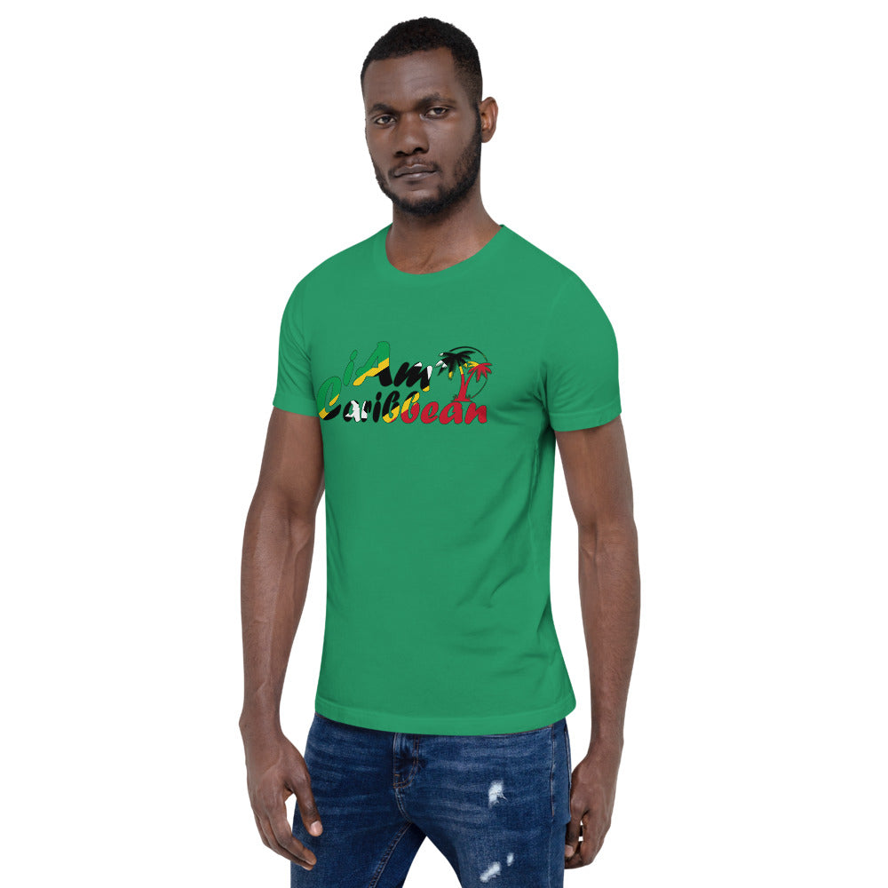 iAm Caribbean Graphic Short-Sleeve Unisex T-Shirt - St. Kitts & Nevis