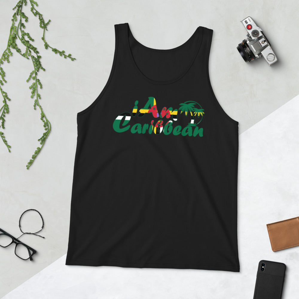 Signature Graphic Unisex Tank Top - Dominica