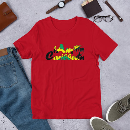 iAm Caribbean Graphic Short-Sleeve Unisex T-Shirt - Jamaica