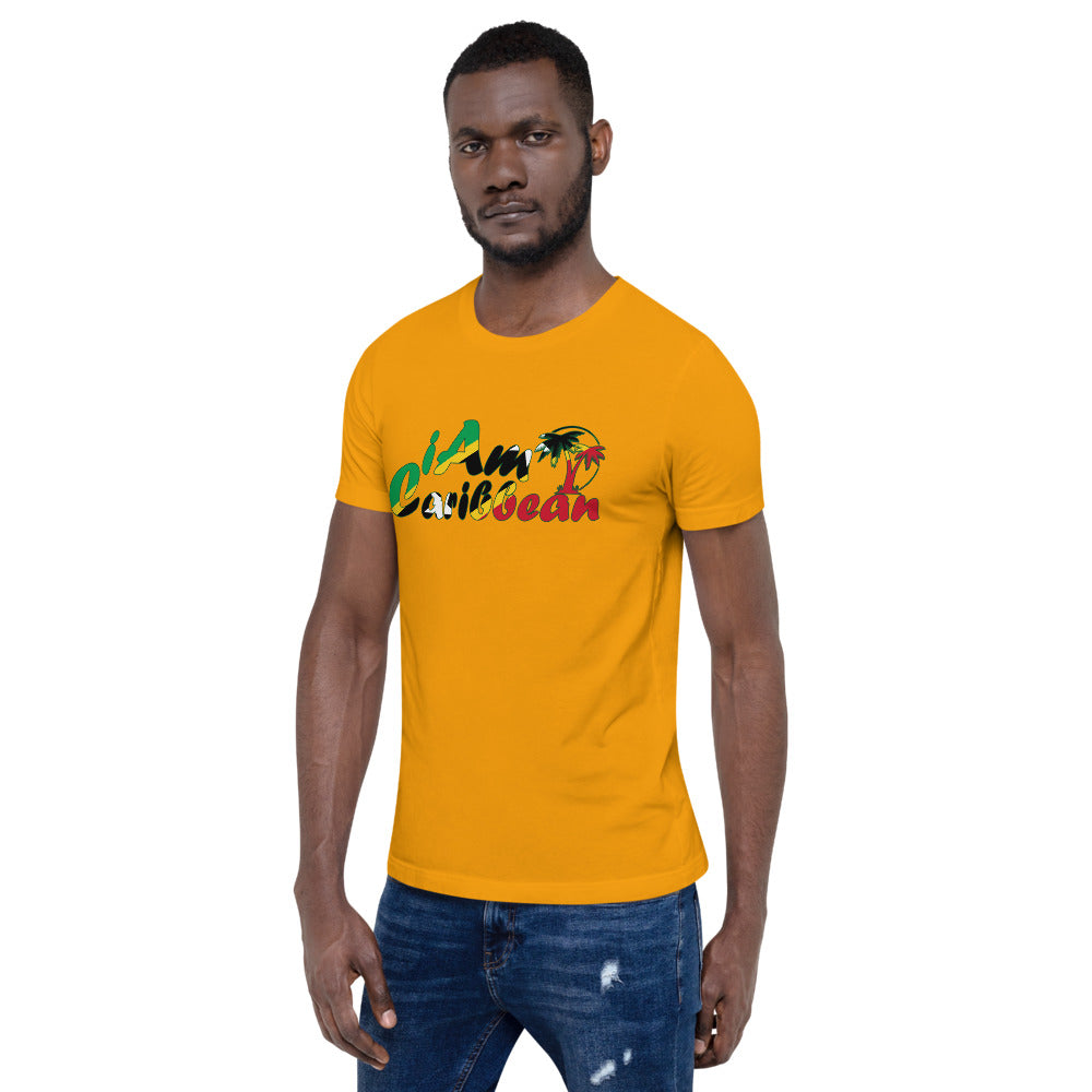 iAm Caribbean Graphic Short-Sleeve Unisex T-Shirt - St. Kitts & Nevis