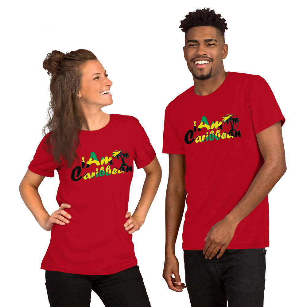 iAm Caribbean Graphic Short-Sleeve Unisex T-Shirt - Jamaica