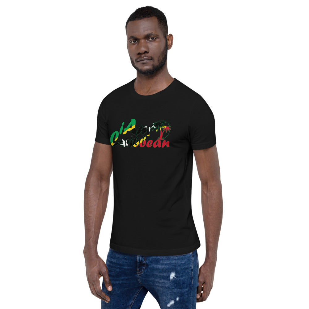 iAm Caribbean Graphic Short-Sleeve Unisex T-Shirt - St. Kitts & Nevis