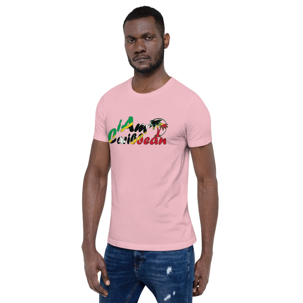 iAm Caribbean Graphic Short-Sleeve Unisex T-Shirt - St. Kitts & Nevis