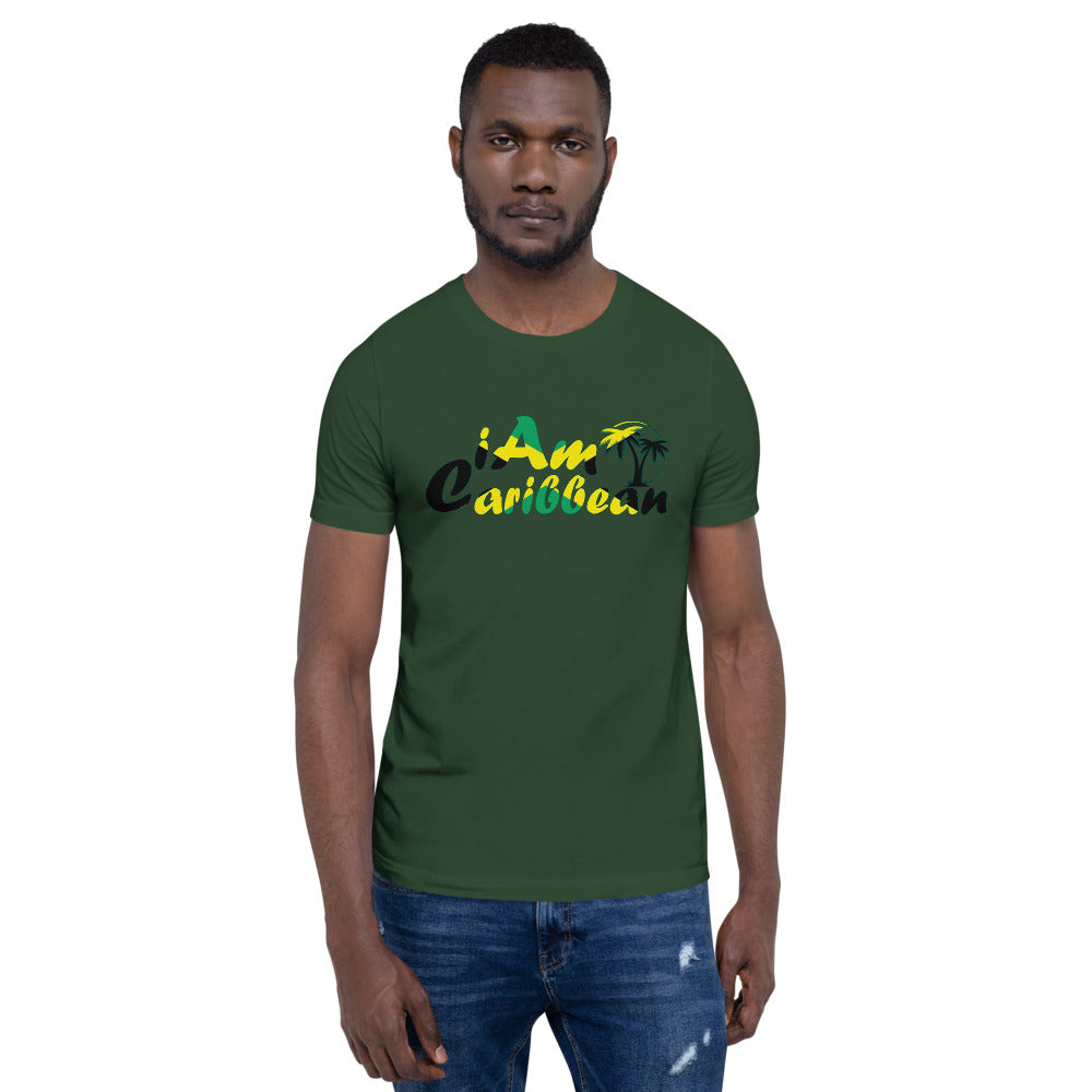 iAm Caribbean Graphic Short-Sleeve Unisex T-Shirt - Jamaica