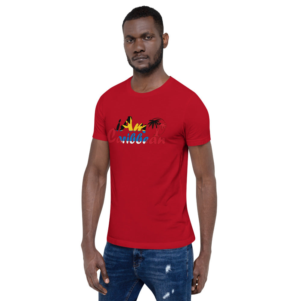 iAm Caribbean Graphic Short-Sleeve Unisex T-Shirt - Antigua & Barbuda