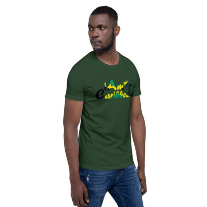 iAm Caribbean Graphic Short-Sleeve Unisex T-Shirt - Jamaica