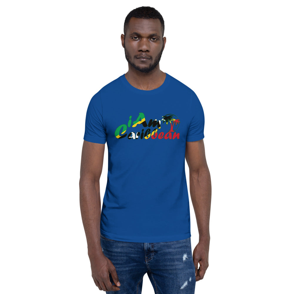 iAm Caribbean Graphic Short-Sleeve Unisex T-Shirt - St. Kitts & Nevis